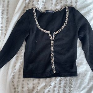 Brandy cheetah print long sleeve